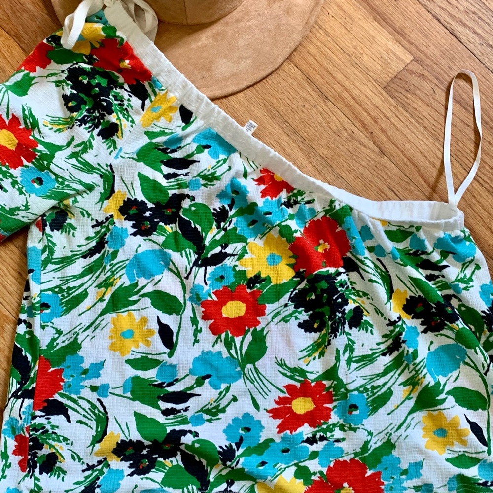 Floral Off-Shoulder Top - Multicolor - Picture 7 of 10